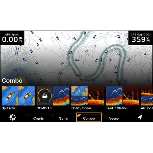 GARMIN ECHOMAP UHD2 72CV GT20