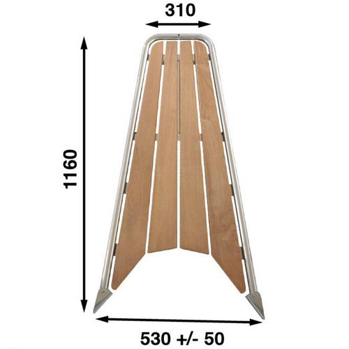 PEKE SEGELBÅT 115CM 32MM RÖR