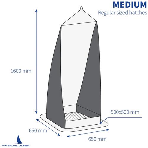 WIND SCOPE MED MYGGNÄT 50X50CM