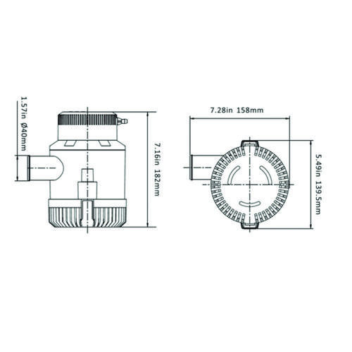 LÄNSPUMP SEAFLO 220L 12V