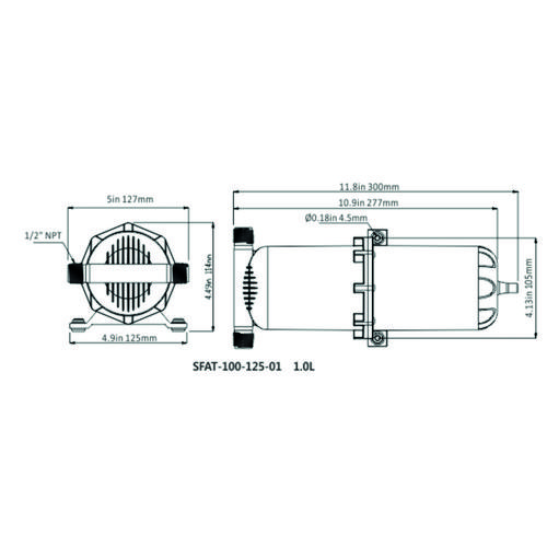 EXPANSIONSTANK PLAST 1L