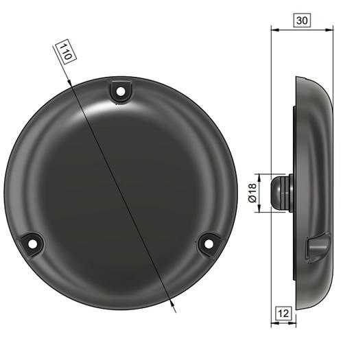 ARIES 11 RGBW IP68 24W