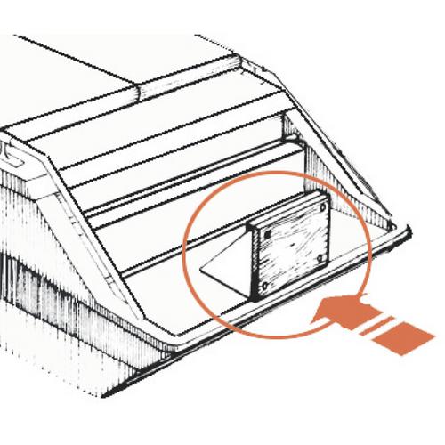 MOTORFÄSTE FÖR BADPLATTFORM