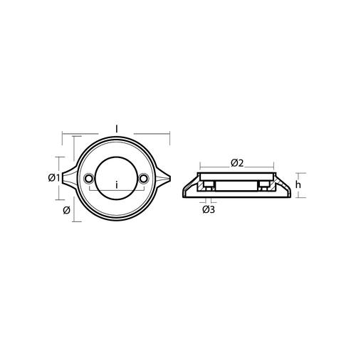 ANODKIT VOLVO 280 ZN