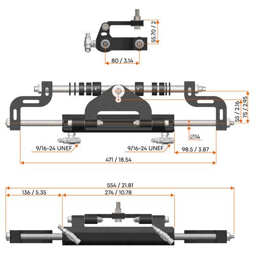 MULTISTEER CYLINDER OC-115U